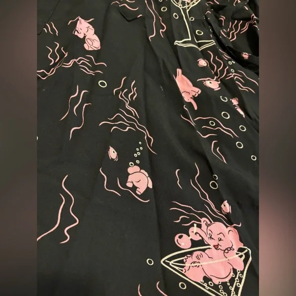 Collectif Liza Tipsy Elephants Swing Dress - Picture 11 of 12